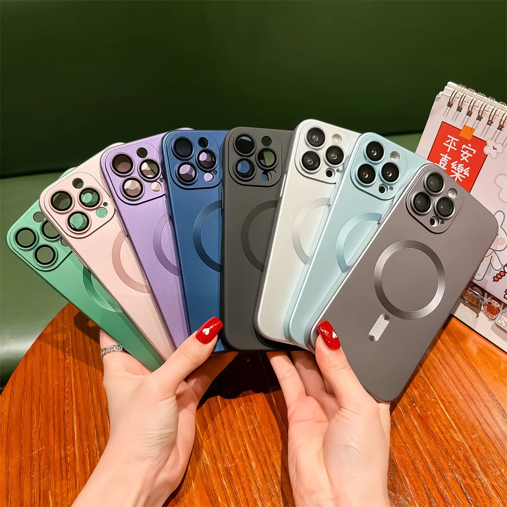 Новый высококачественный роскошный чехол Magsafe для iPhone 14 15 Pro Max