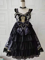 dragon witch gothic darkness lolita jsk suspender dress cool girl cosplay costume loli dresses