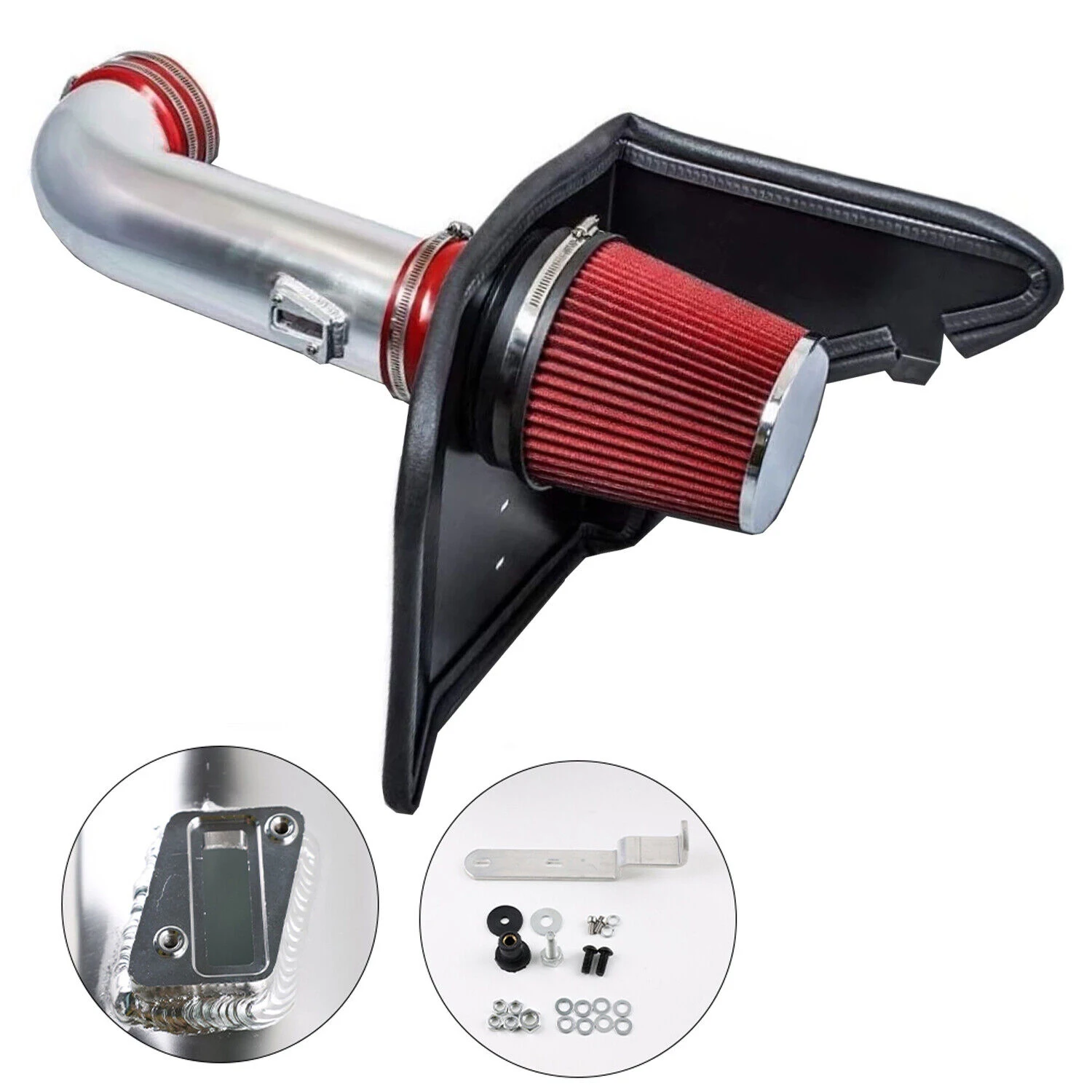 Комплект впуска холодного воздуха с теплозащитным экраном + фильтр для Camaro 6.2L V8