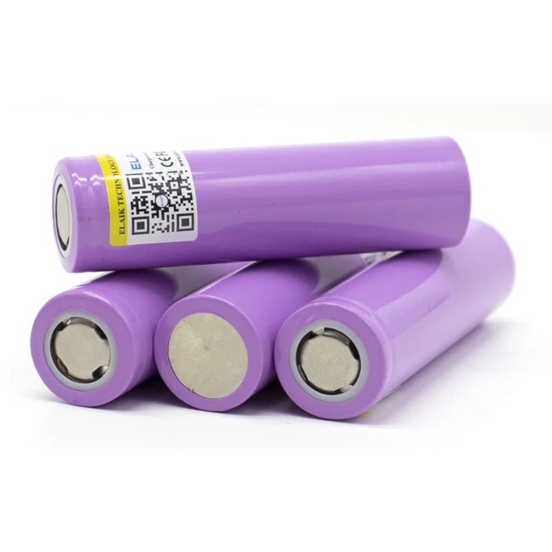 

ELAIK 5 PCS free delivery 18650 Lithium battery 1500 mah lithium Battery 3.7V strong light flashlight rechargeable battery