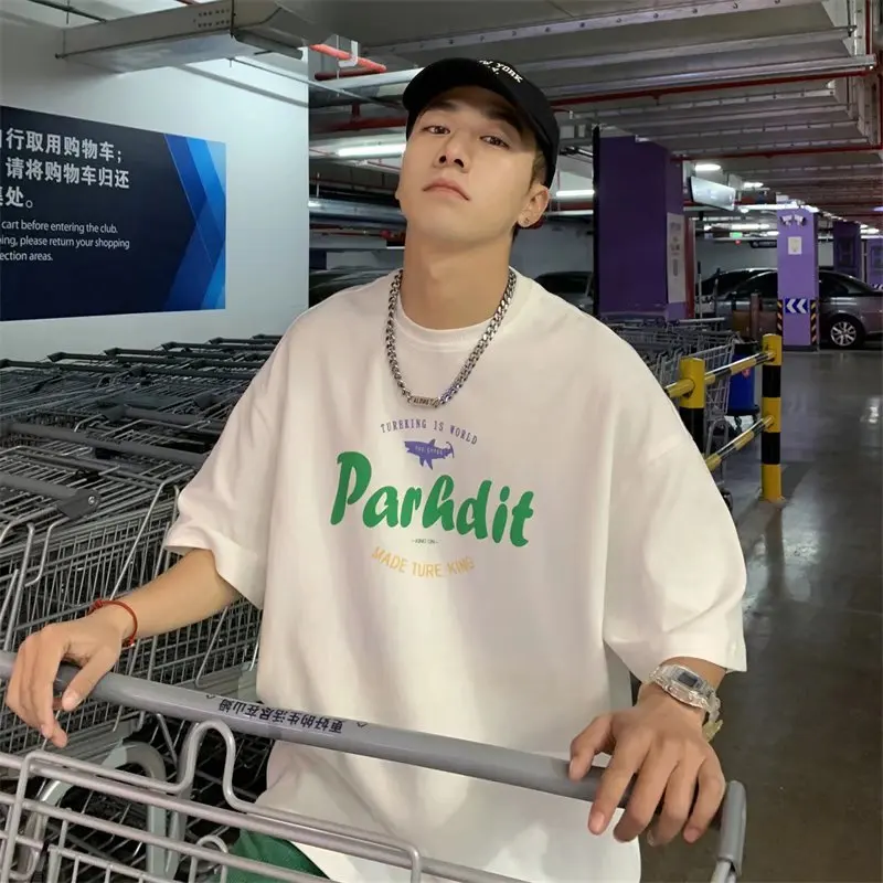 

Feynzz Harajuku Art Letters Oversize Mens T-shirt Summer Cool Unisex Hip Hop Funny Printed Tshirt Casual T Shirt Streetwear Tops