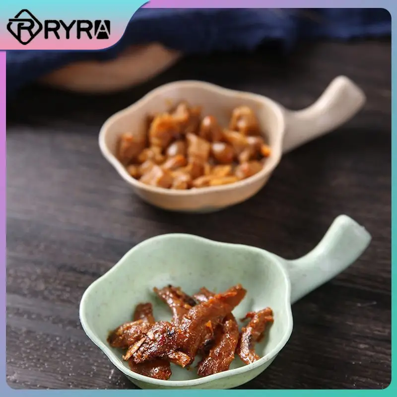 

5PCS Multi-purpose Seasoning Saucer Food Sauce Saucer Kitchen Accessories Japanese Food Dip Dish Small Plate Snack Dish TSLM1