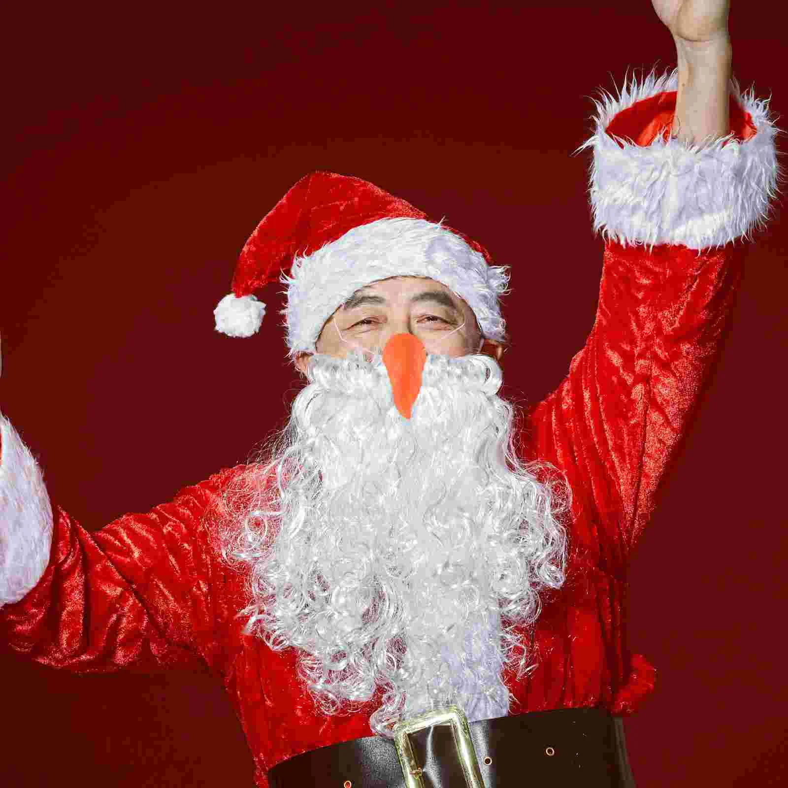 3 шт. морковный нос косплей декорации снеговик украшения портативный DIY