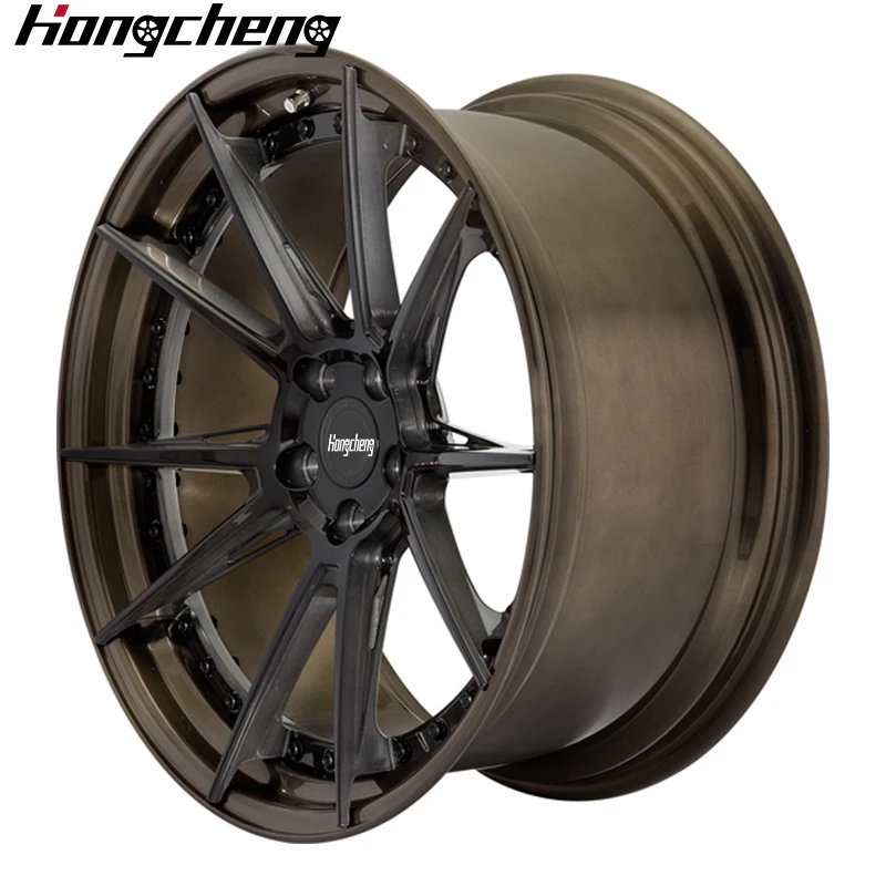 Фото Новая модель кованых автомобильных дисков 26Custom Alloy, размеры 17/18/19/20/21/22/23/24 дюйма, PCD 108 мм, ET 0 мм, 5*114.3. №5