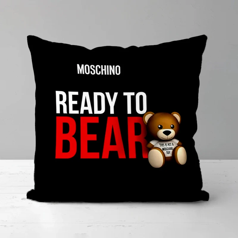 

Throw Pillow Covers Decorative M-Moschino Cushion Cover Kawaii Pillowcases for Pillows 45x45 Duplex Printing Pillowcase Cushions
