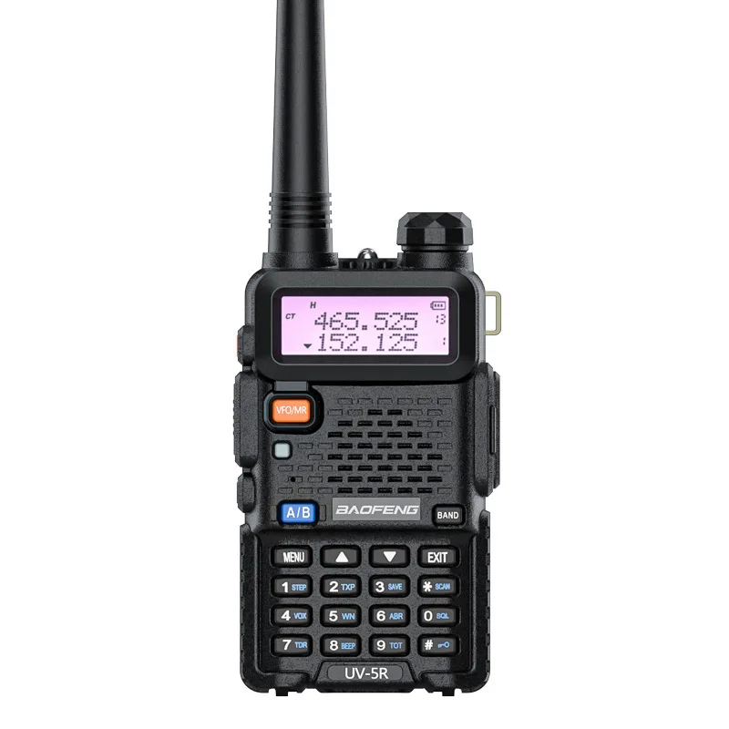 Фото Рация Baofeng UV-5R с двумя диапазонами (2026 LOWER US TARIFF), портативная, GMRS FM, для морского и гражданского использования, двухсторонняя связь №1