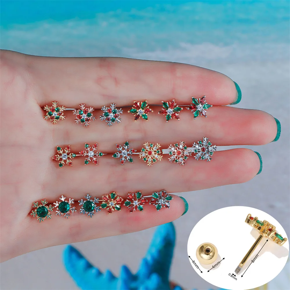 1 шт., женские серьги-гвоздики из нержавеющей стали