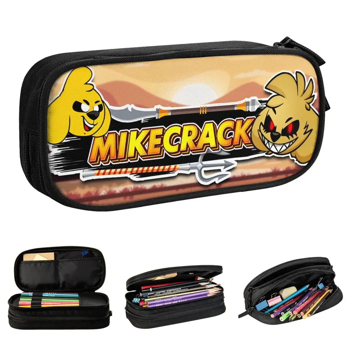 Пеналы mikecrack Мультяшные держатель для ручек девочек и мальчиков большие футляры