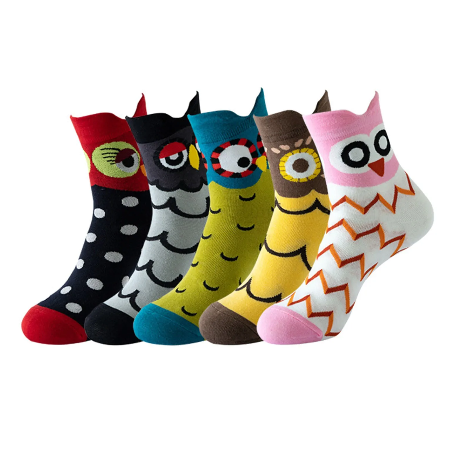 

Animal Sock Cotton Breathable Sport-Socks Hosiery Comfort Road Cute Women Men Outdoor Cartoon Leisure Stretch Calcetines