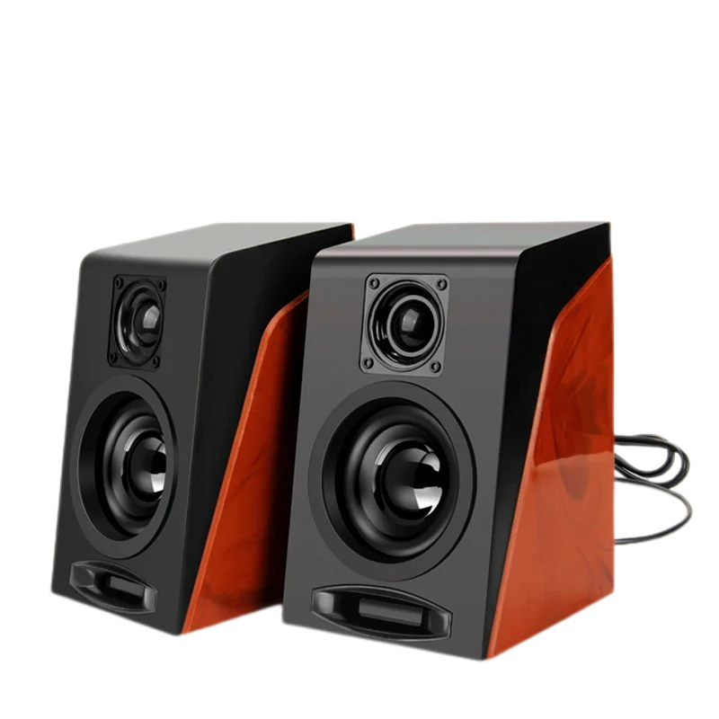 

New Creative MiNi Subwoofer Restoring Ancient Ways Desktop Small Computer PC Speakers With USB 2.0 &amp 3.5mm Interface