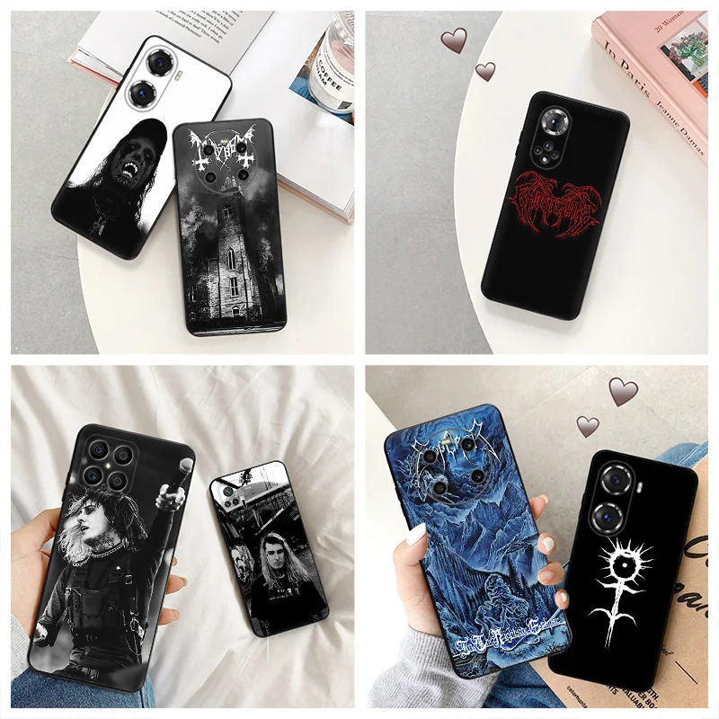 Матовый чехол для телефона Honor 90 Lite X8 X7 X6 X9A 70 50 20 20i Maigc 5 4 Pro 8X ghosteгрив, черный мягкий чехол