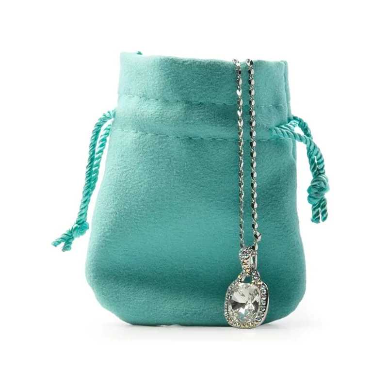 

50 Pcs 7x9cm Velvet Gift Bags Drawstring Jewelry Pouches Wedding Favor Bags