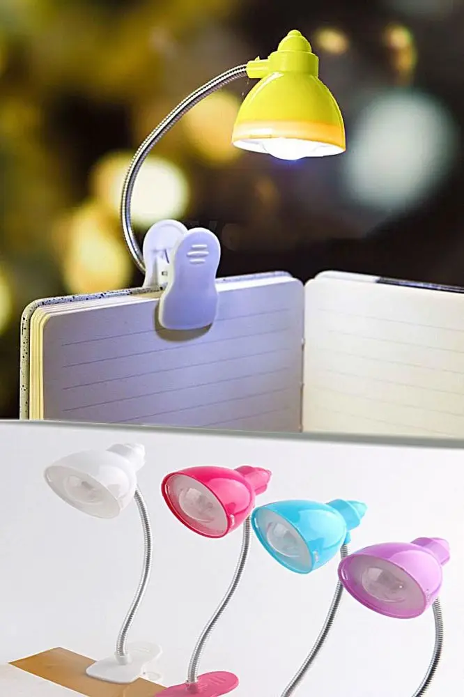 

Desktop Can Be Bent Clip-On Book Reading Led Light