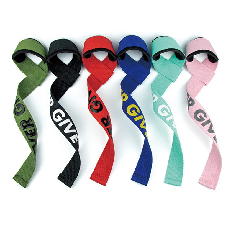 

Weight lifting Wrist Straps Fitness Bodybuilding Training Gym lifting straps