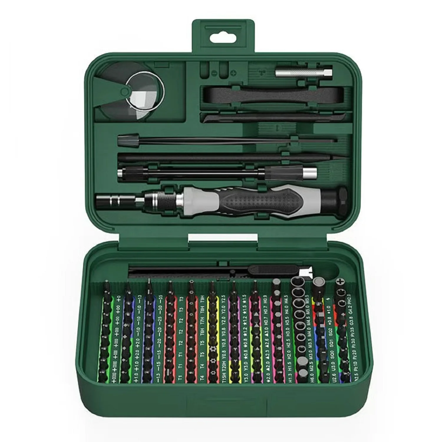 Набор прецизионных отверток 132 в 1, профессиональный набор ручных инструментов, магнитные биты Torx Phillips для iPhone, Xiaomi Watch, камера, дрон