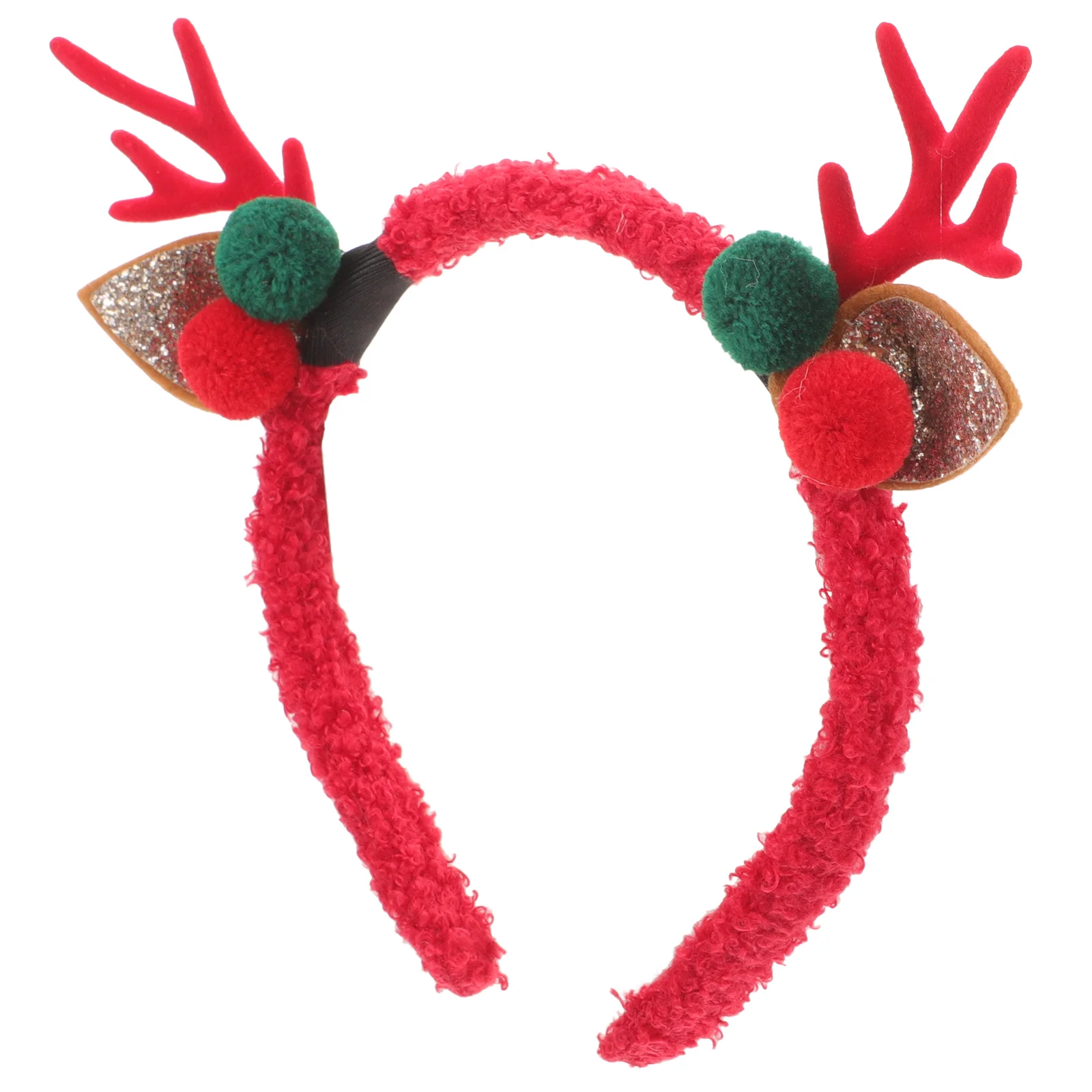 

Headbands Women Christmas Antler Elk Plush Holiday Headwear Miss Hair Accessories