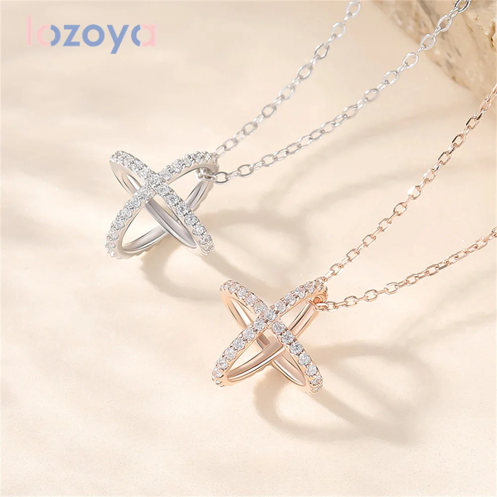 

Lozoya 925 Sterling Silver Woman Necklace Fashion Design Sense Satellite Pendant Personality Trend Clavicle Chain Fine Jewelry