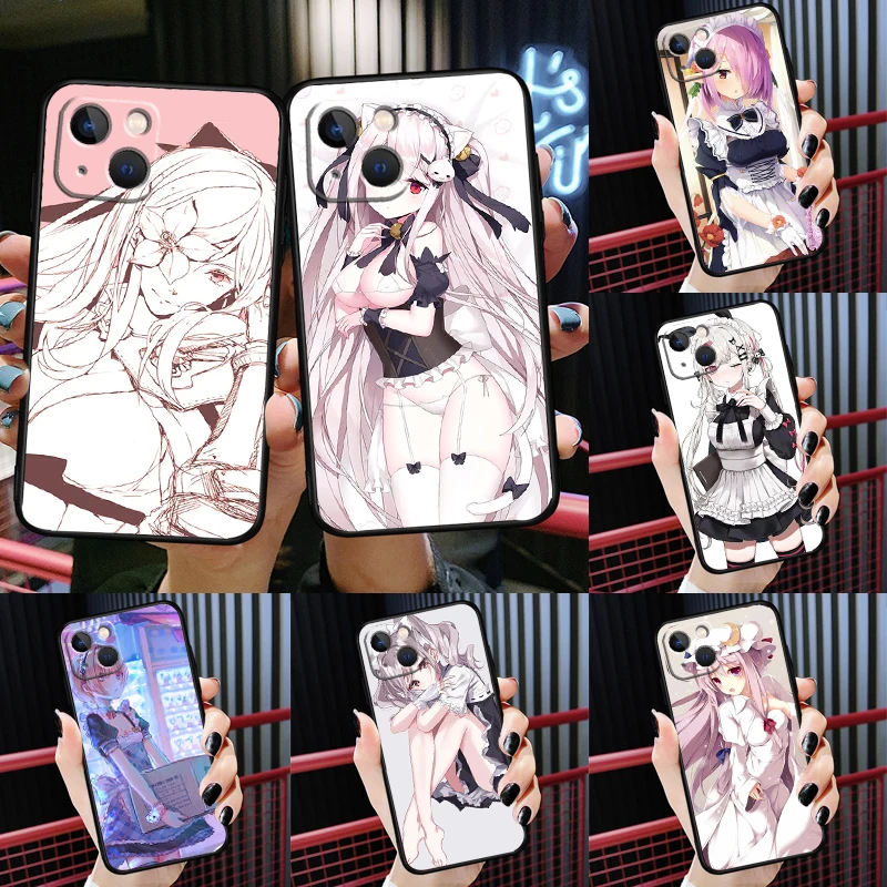 Maid Spice Girl Phone Case For iPhone 13 11 12 14 Pro Max XS 6 7 8 Plus SE 2020 X XR Mini Soft Cover |