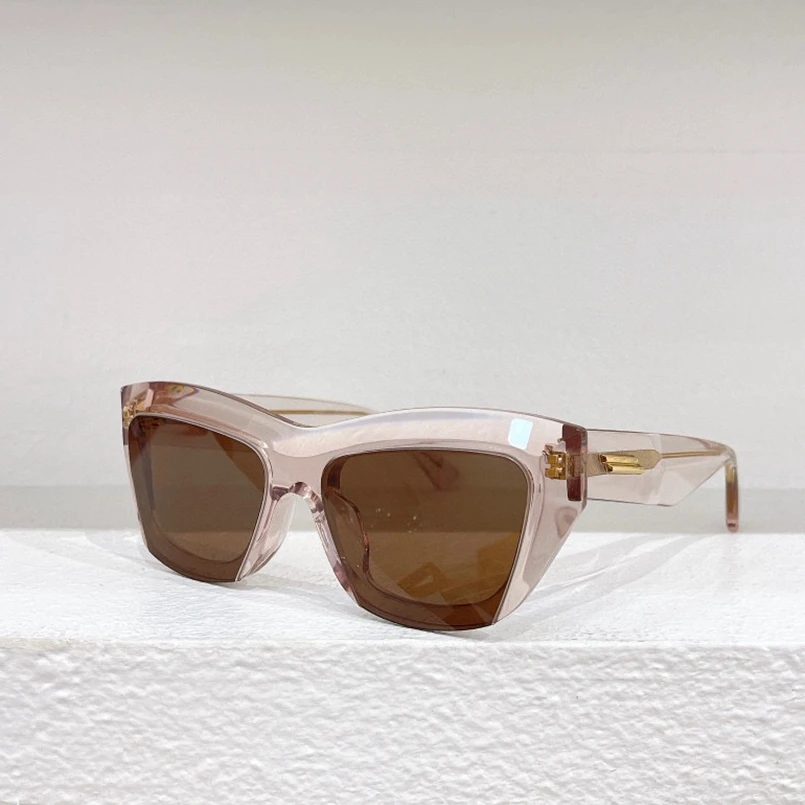 

Модные высококачественные женские солнцезащитные очки 1218 ацетатные однотонные мужские очки кошачий глаз квадратная большая оправа анти UV400 черные оранжевые розовые