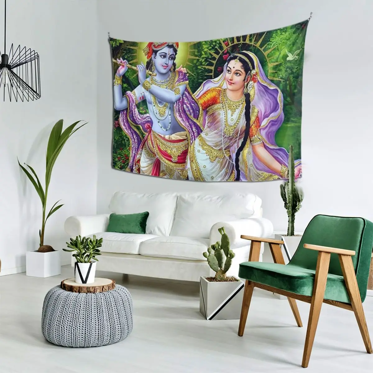 Кровавые руны caryll гобелен комнатный декор