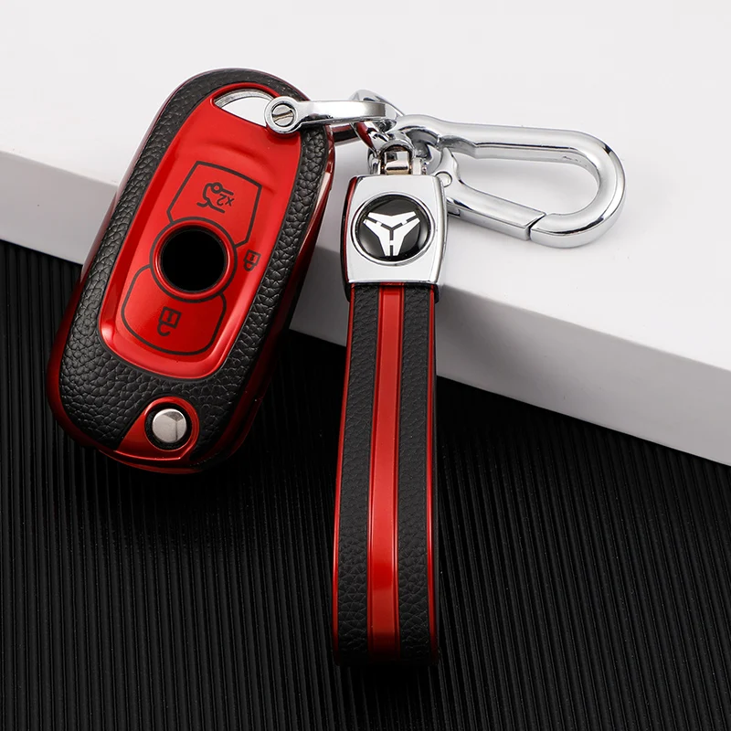 

Автомобильный складной чехол для ключей, чехол, чехол, держатель для Opel Vauxhall Astra K Corsa E for Buick Verano ENCORE GX GL6, аксессуары