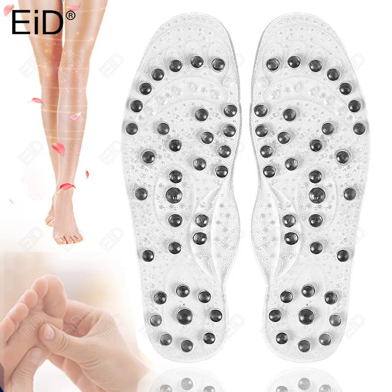 EiD 68Pcs Foot Massage Magnetic Massage Insole Physiotherapy Therapy Acupressure Magnetic Massage Insole Slimming Insoles Unisex