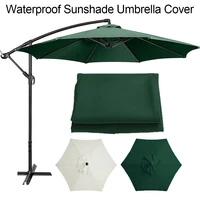 2 73m waterproof parasol sunshade umbrella cover outdoor courtyard garden canopy windshield uv sun protection sunscreen cloth
