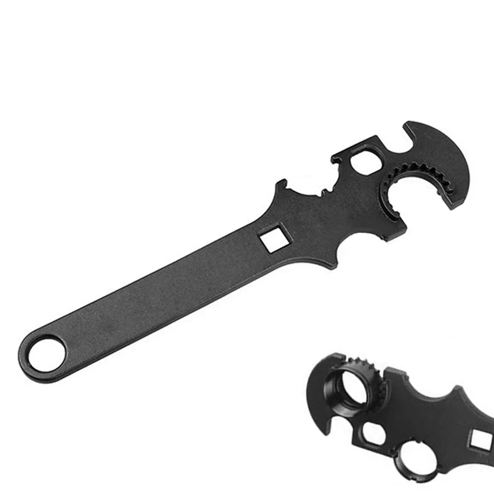 

Combination Wrenches Black Outdoor All Steel High Hardness Wrench Forged Handle Multi Function Combination Wrench