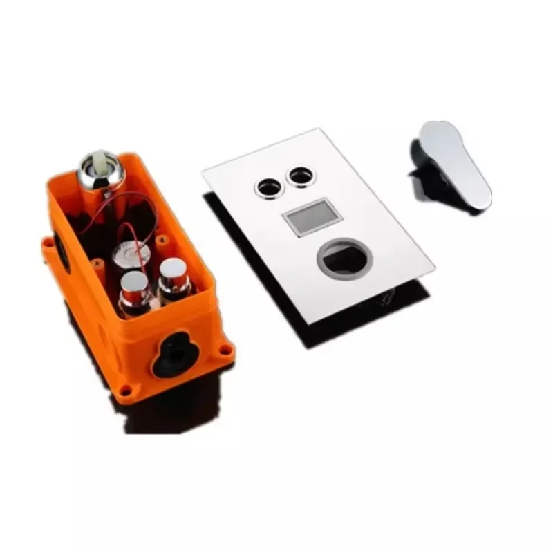 Умный смеситель для душа в ванной комнате воды цифровой дисплей латунный скрытый