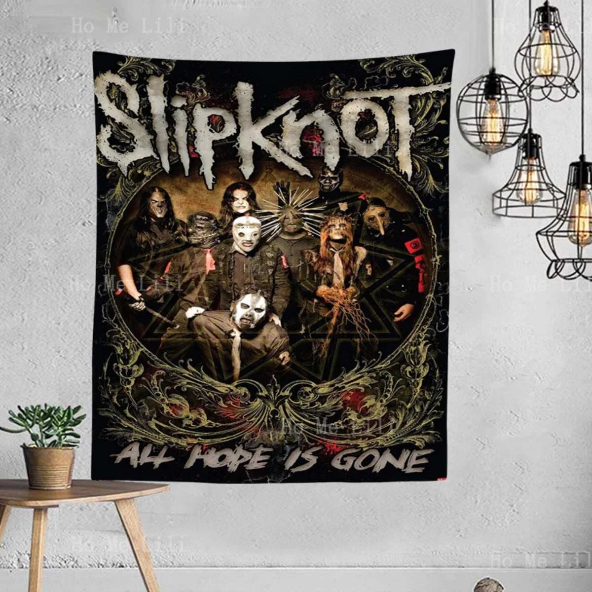 Группа тестов которые носят маски и смотрит вперед гобелен от Ho Me Lili для декора