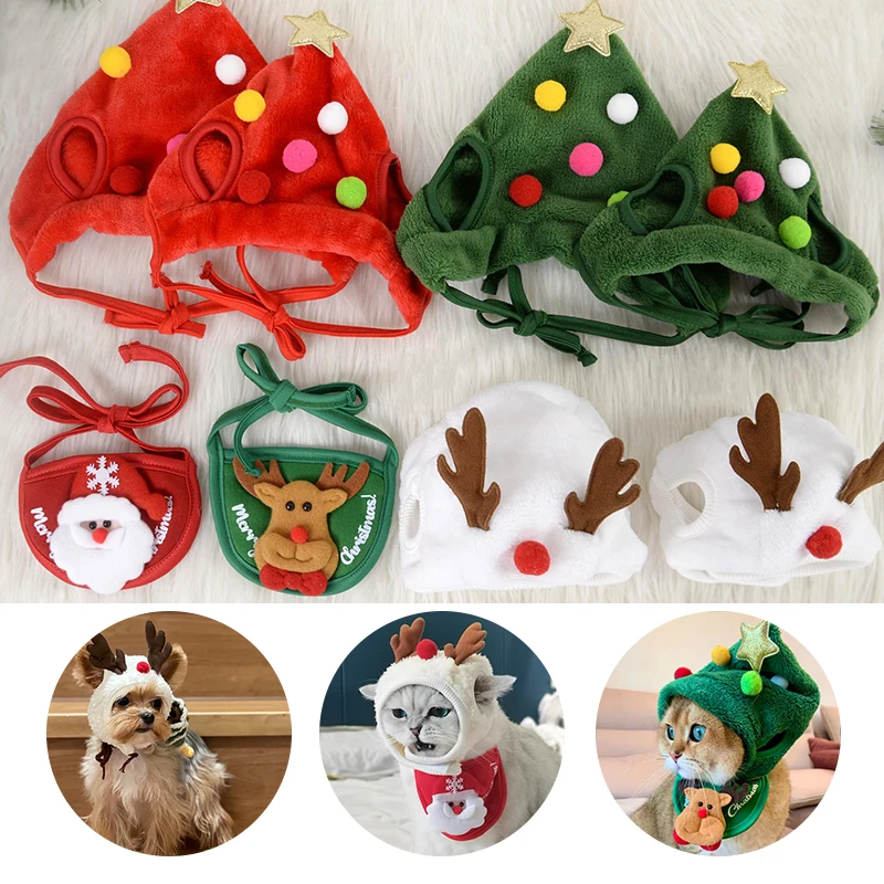 Рождественская шапка с хлопковыми аксессуарами для костюмов и украшений.