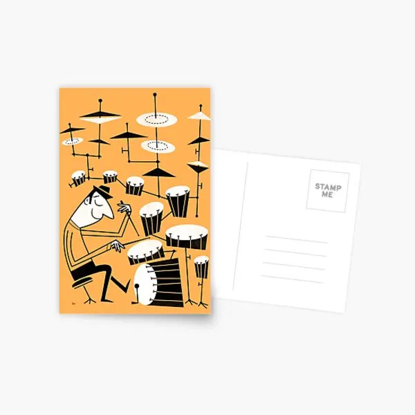 

Открытка с надписью «Play That Beat»