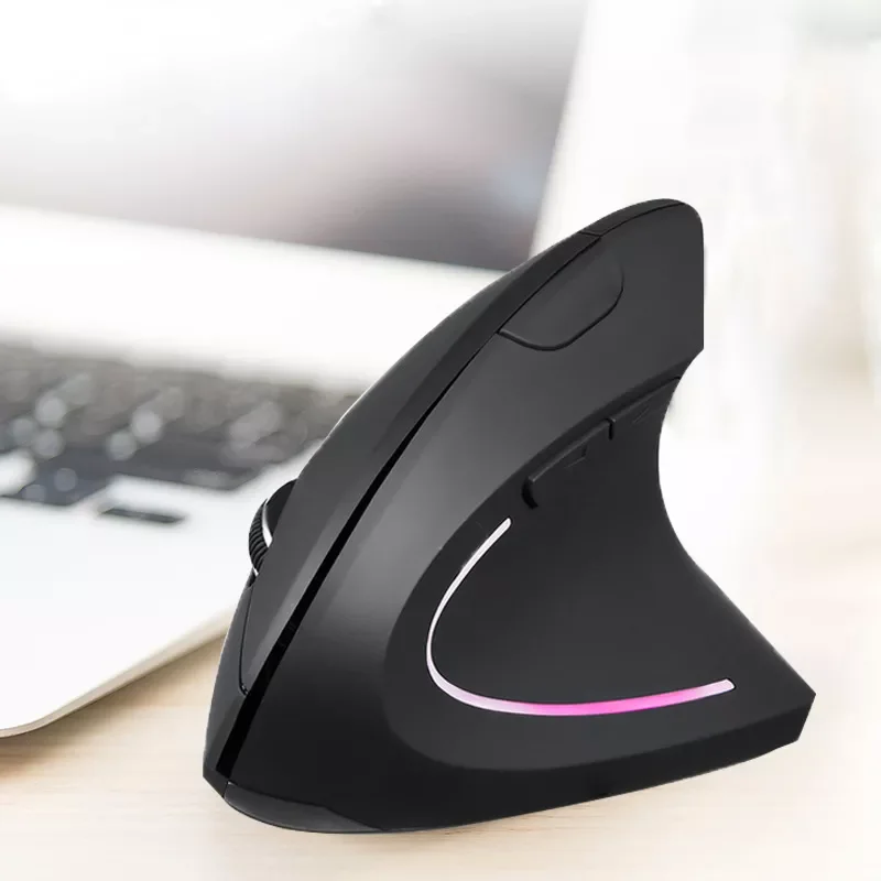 

2023NEW Ergonomic Vertical Mouse 2.4G Wireless Right Left Hand Computer Gaming Mice 6D USB Optical Mouse Gamer Mause For Laptop