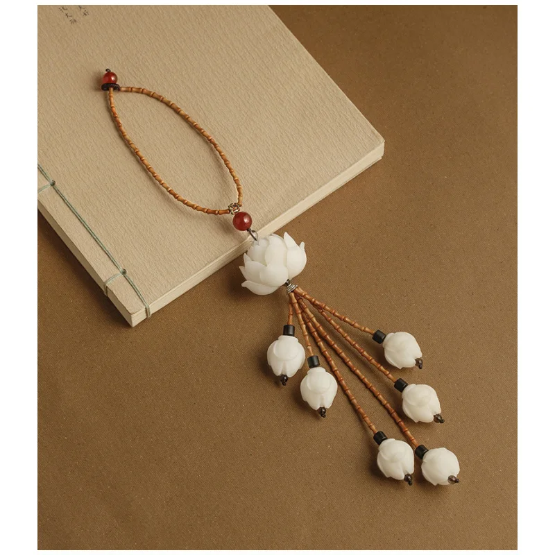 Высококачественное автомобильное подвесное украшение Bodhi Lotus подвесные