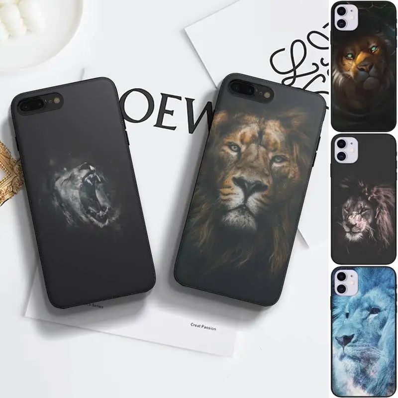 

Lion Phone Case For Samsung Note 8 10 20 S10 S20 Fe Lite S21 S30 Ultra Plus 5G Fundas Shell Cover