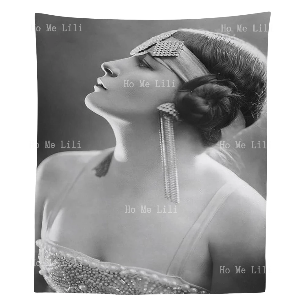 Классическая девушка-хлопушка Калифорния черно-белая ретро Очаровательная 1920s