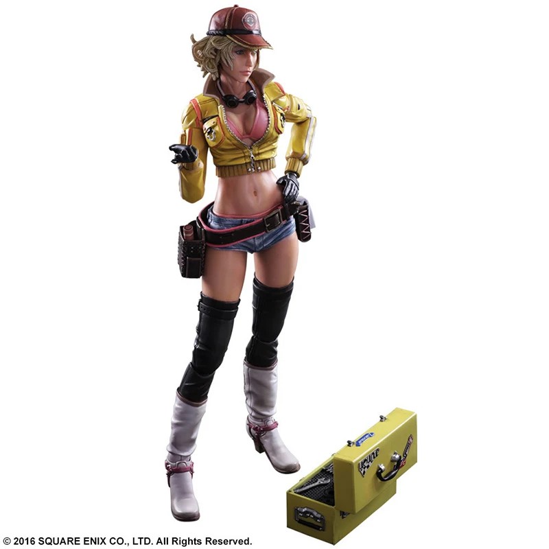 

Play Arts The Mechanic Cindy Aurum Action Figure Movable Collection Doll Model Toys