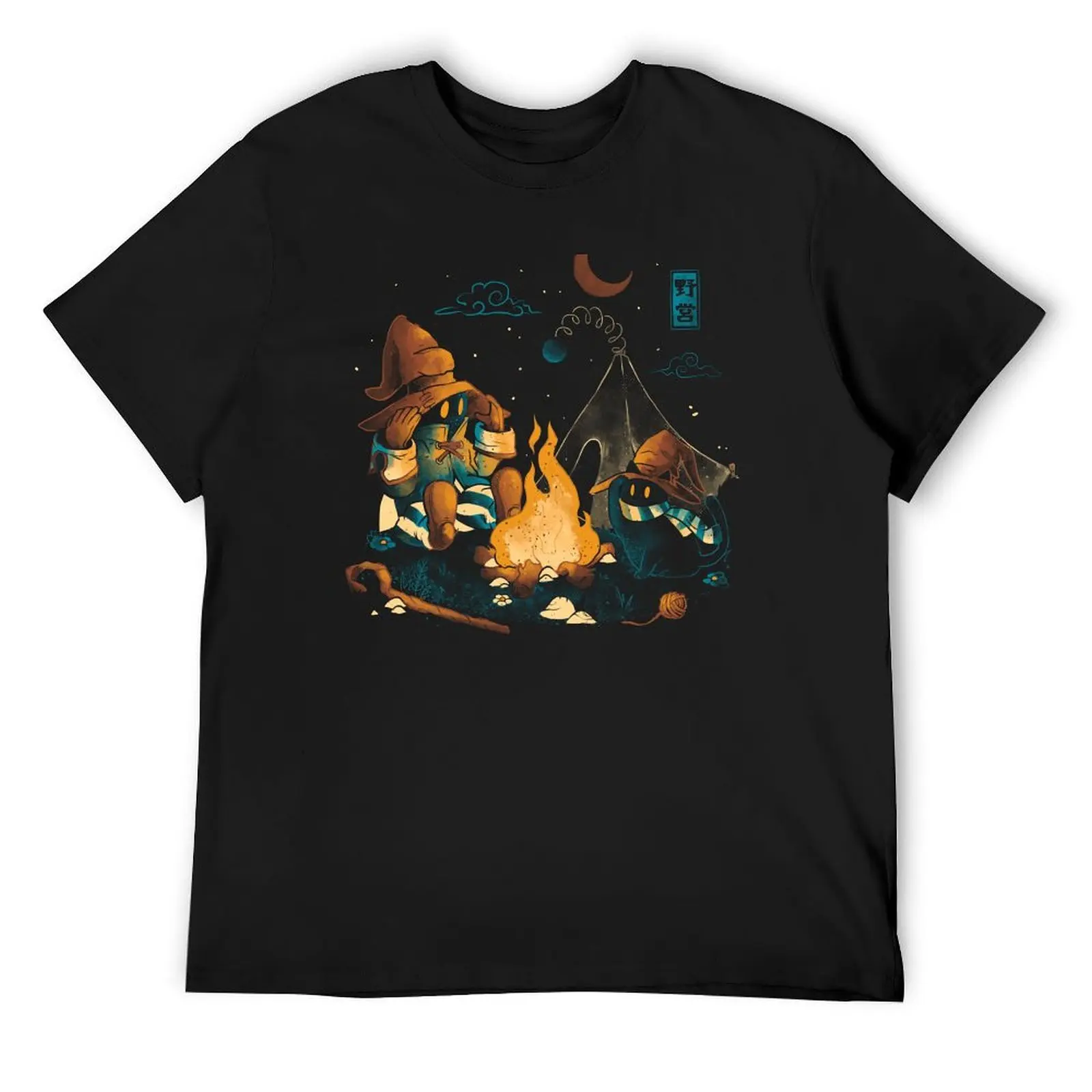 Фото Magic Camp-Cute Game Geek Gift футболка аниме фигурки спортивные болельщики летние топы аниме вещи мужская футболка №1