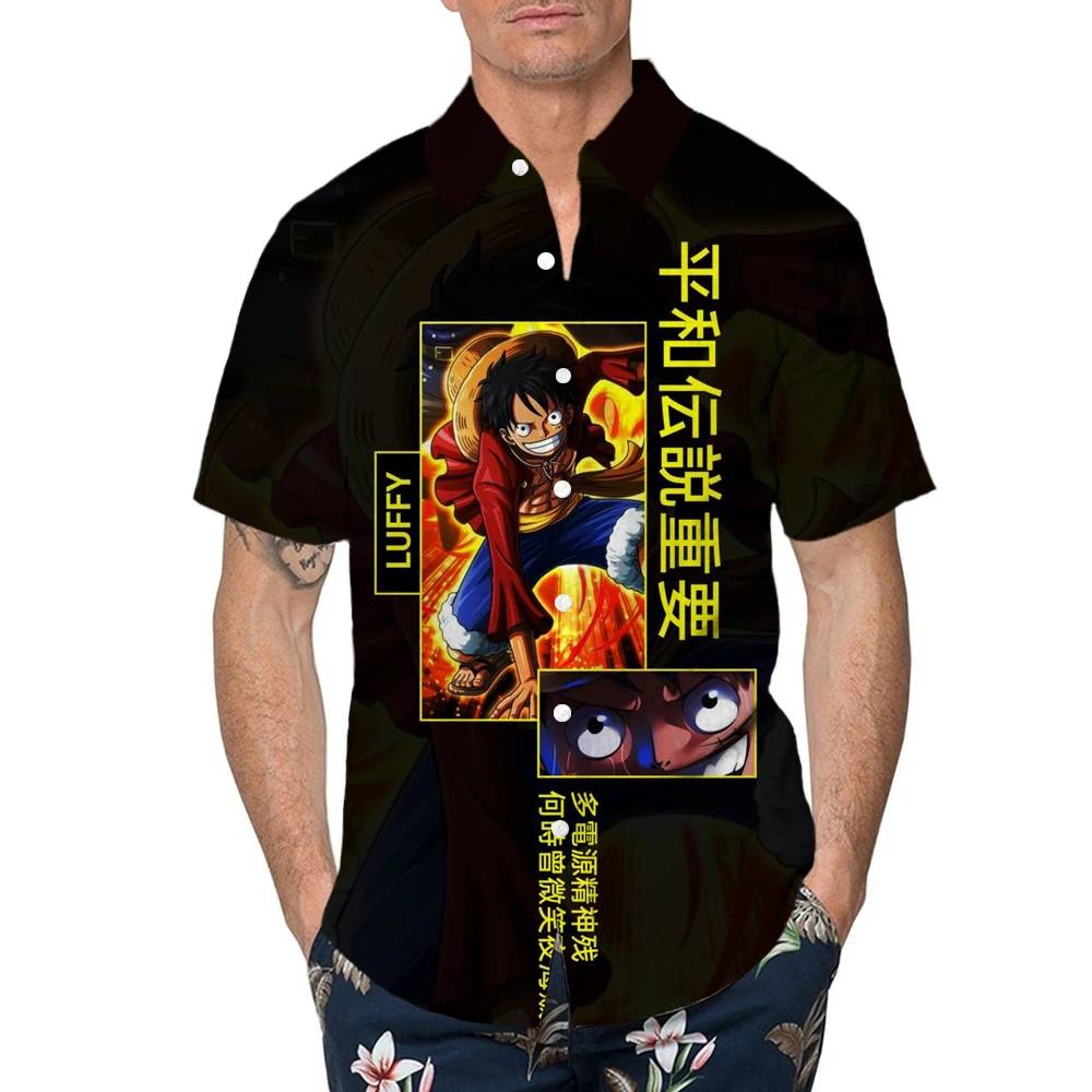 Футболка Luffy Zoro мужская с принтом белой бороды из японского аниме стильная