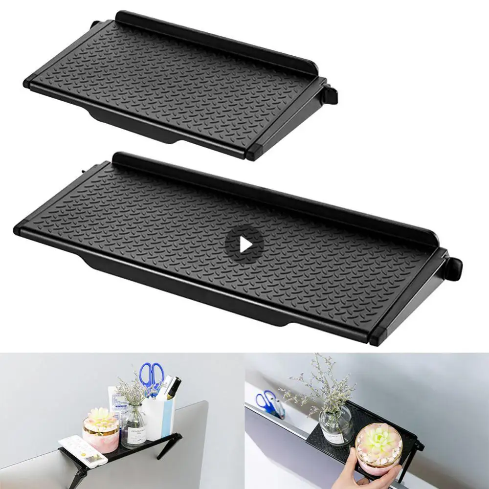 

Adjustable TV Screen Top Storage Rack Holder Computer Monitor Desktop Stand Rack Display Shelf Multi-function Storage Holders
