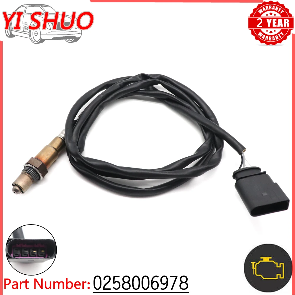 

Автомобильный воздушный топливный O2 кислородный датчик Lambda 0258006978 для Audi A3 A4 A6 A8 TT S4 Volkswagen Golf Beetle Passat Cabrio Phaeton