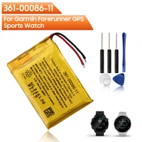 original replacement battery 361 00086 11 for garmin forerunner gps sports watch 180mah free tools