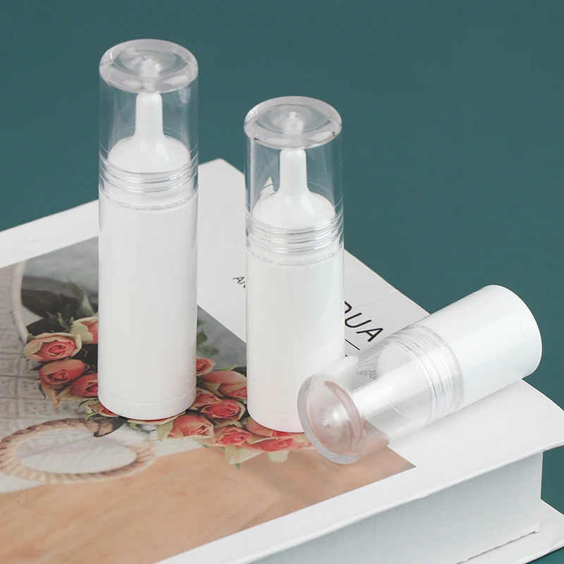 

1pc 5ml 10ml 15ml White Empty Plastic Nasal Spray Bottles Pump Sprayer Mist Nose Spray Refillable Bottling Packaging
