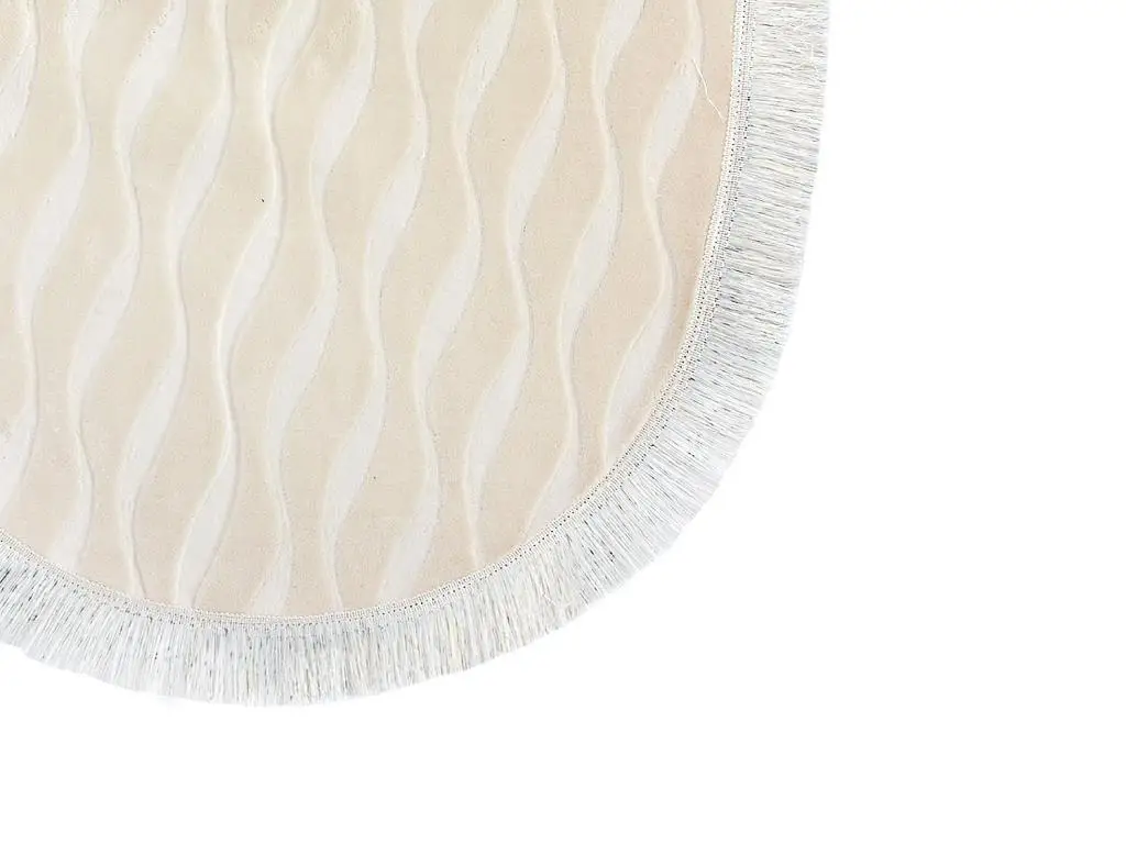 

Waves Tassels 2 Li Bath Mat Set Cream