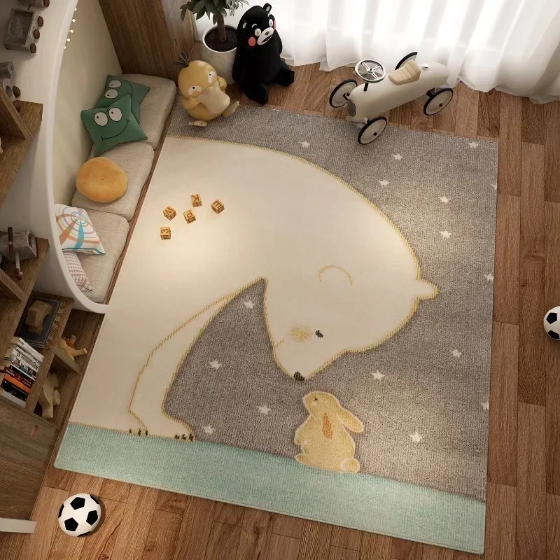 Ковер для гостиной мультяшный животных домашняя игрушка зона чтения спальня