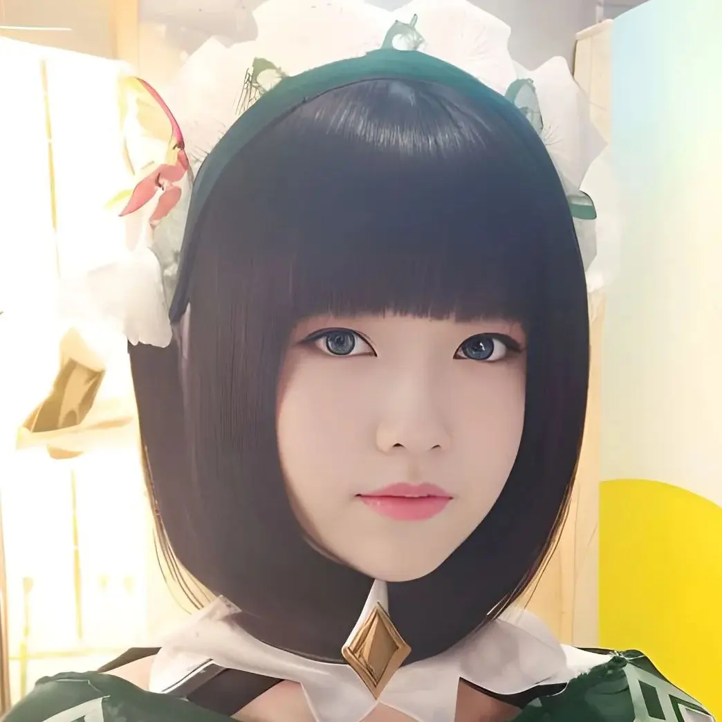 Игра Genshin Impact Katheryne Косплей Парик 35 см короткие черные волосы Игровой парик для