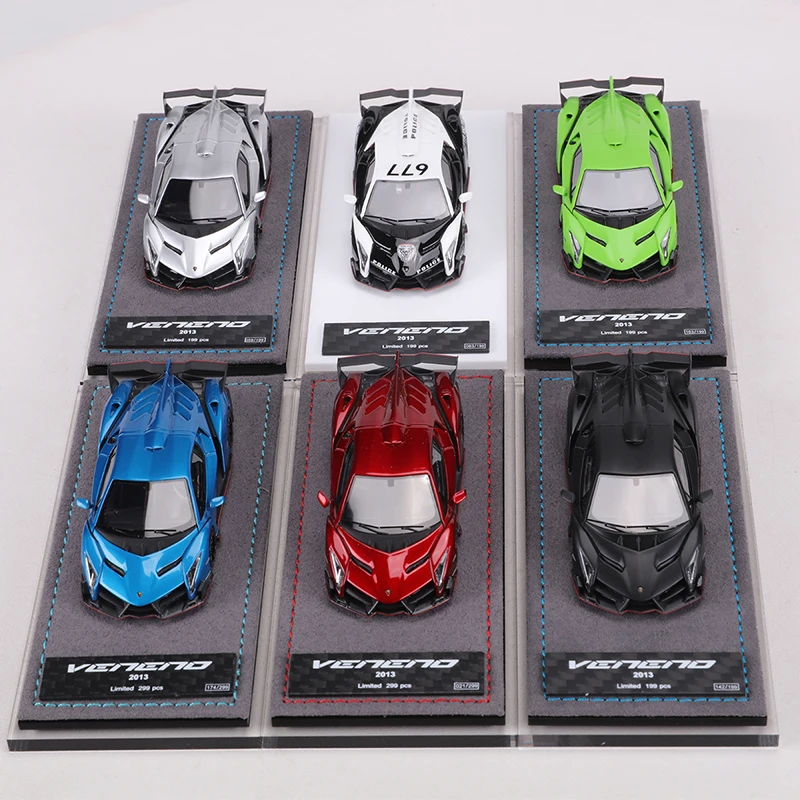 Фото Модель автомобиля из смолы DMH 1:64 Veneno №4