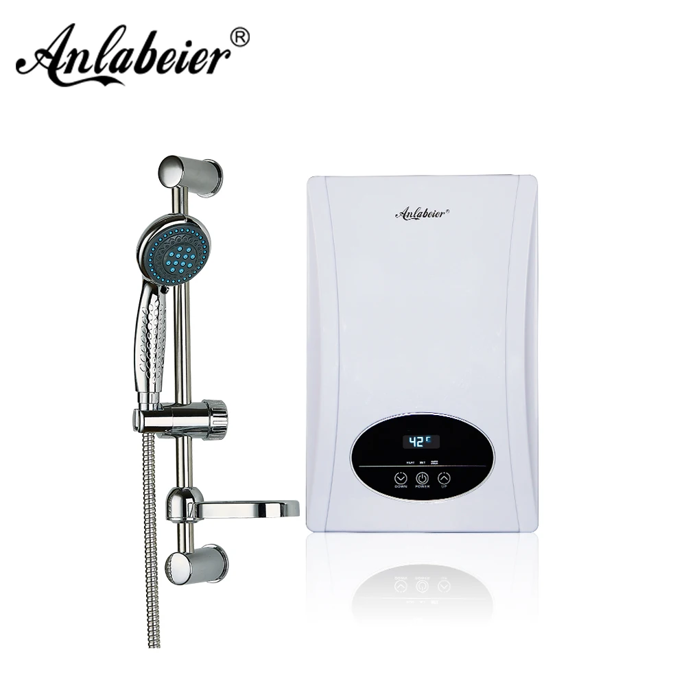 

Bathroom tankless instant water heater electric for shower and kitchen sink