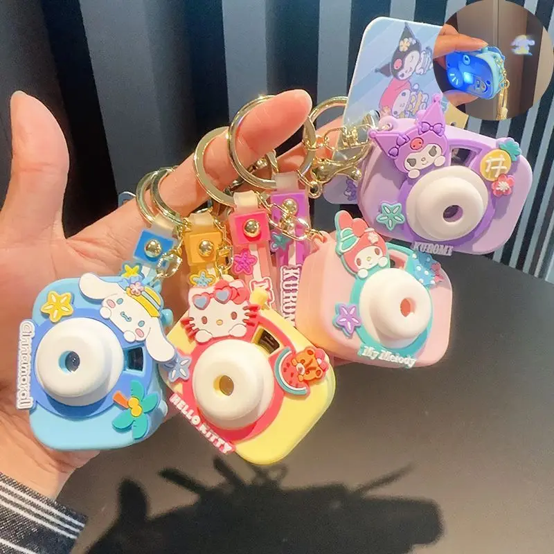 

Sanrio Hellokittys Cinnamoroll My Melody Kuromi Kawaii Мультфильм Школьный Рюкзак Подвеска милая плюшевая игрушка орнамент девушки брелок Декор
