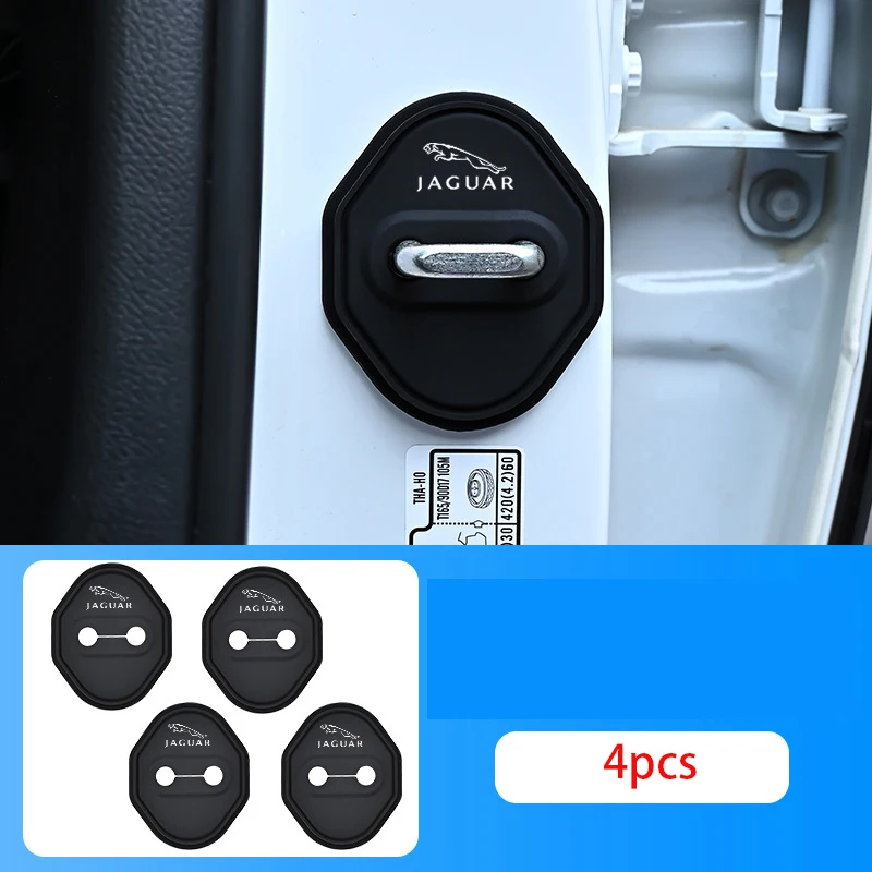 

Защитная крышка дверного замка автомобиля, эмблема, наклейка, аксессуар для Jaguar X S F XF XE XJ XK XEL XFL XJL XJ6 XJS XKR XFR F-Type F